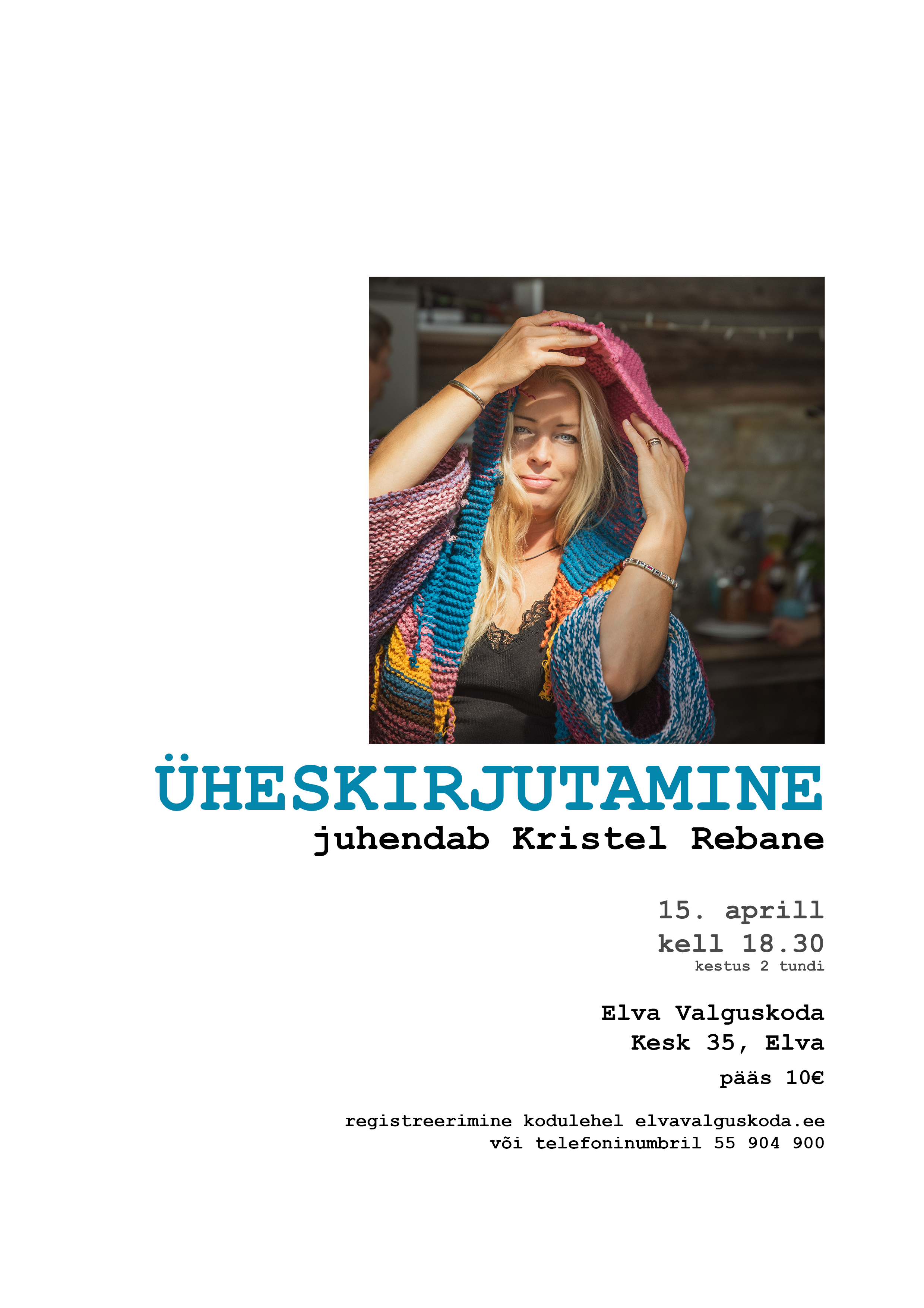 Üheskirjutamine 15.aprillil kell 18.30