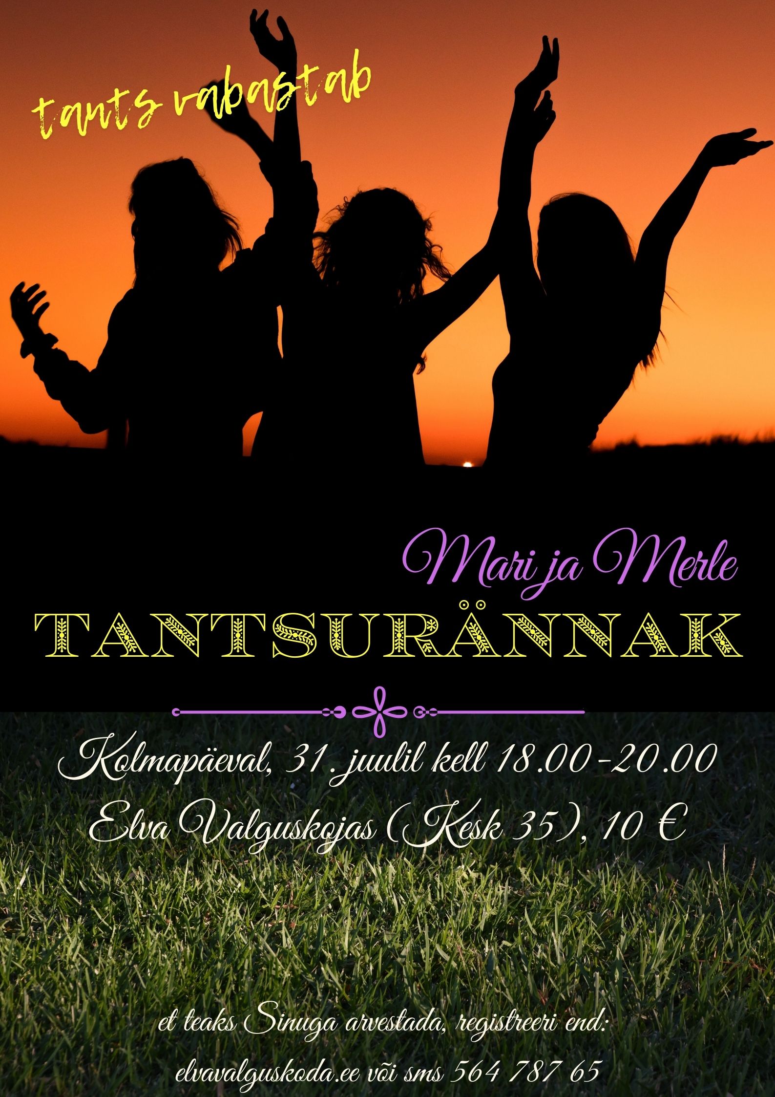 Tantsurännak Mari ja Merlega