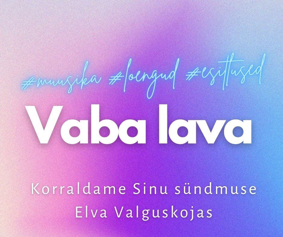 Elva Valguskoja ürituste korraldamine